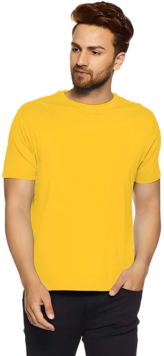 Cotton Solid T-Shirt