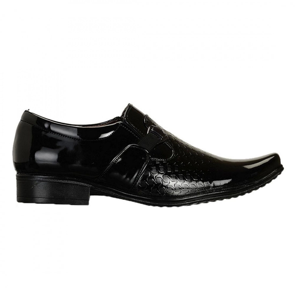 Generic Men Black Color Synthetic Material Casual Formal Shoes