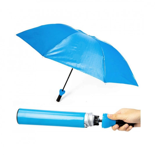 Bottle Umbrella Double Layer Folding Portable With Bottle Cover (Color: Assorted)