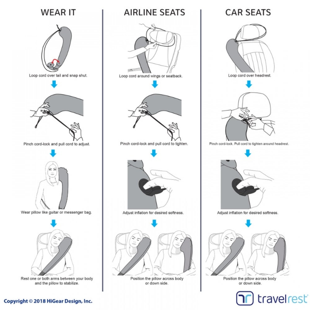 Travel Neck Pillow (Color: Assorted)