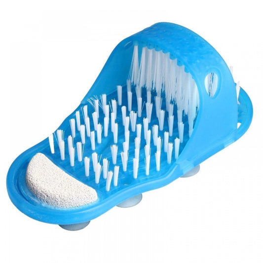 Easy Feet Shower Foot Massager Scrubber and Cleaner Slipper (Color: Assorted)