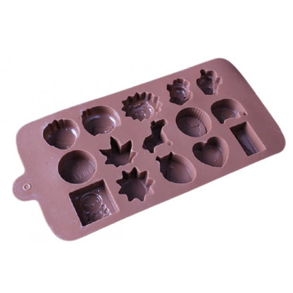 Silicone Chocolate Mold (Color: Assorted)