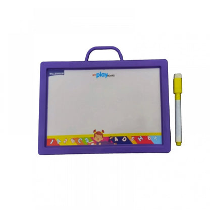 Pack Of_2 Childern Mini Cute Little White Board Hanging Message Boarde Graffiti Drawing Board (Color: Assorted)