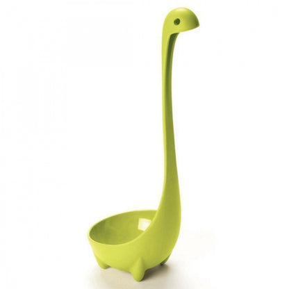 Pack Of_2 Nessie Ladle Dinosaur Long Handle Soup Spoons (Color:Assorted)