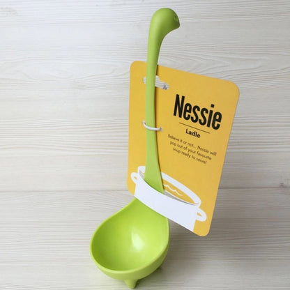 Pack Of_2 Nessie Ladle Dinosaur Long Handle Soup Spoons (Color:Assorted)