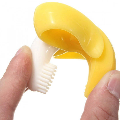 Banana Shaped Baby Traning toothbrush (Assorted)