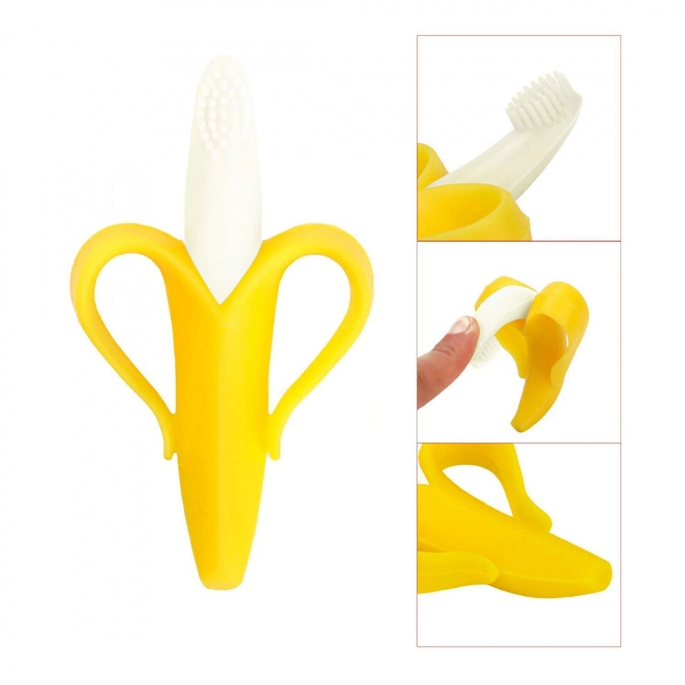 Banana Shaped Baby Traning toothbrush (Assorted)