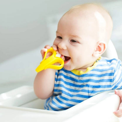 Banana Shaped Baby Traning toothbrush (Assorted)