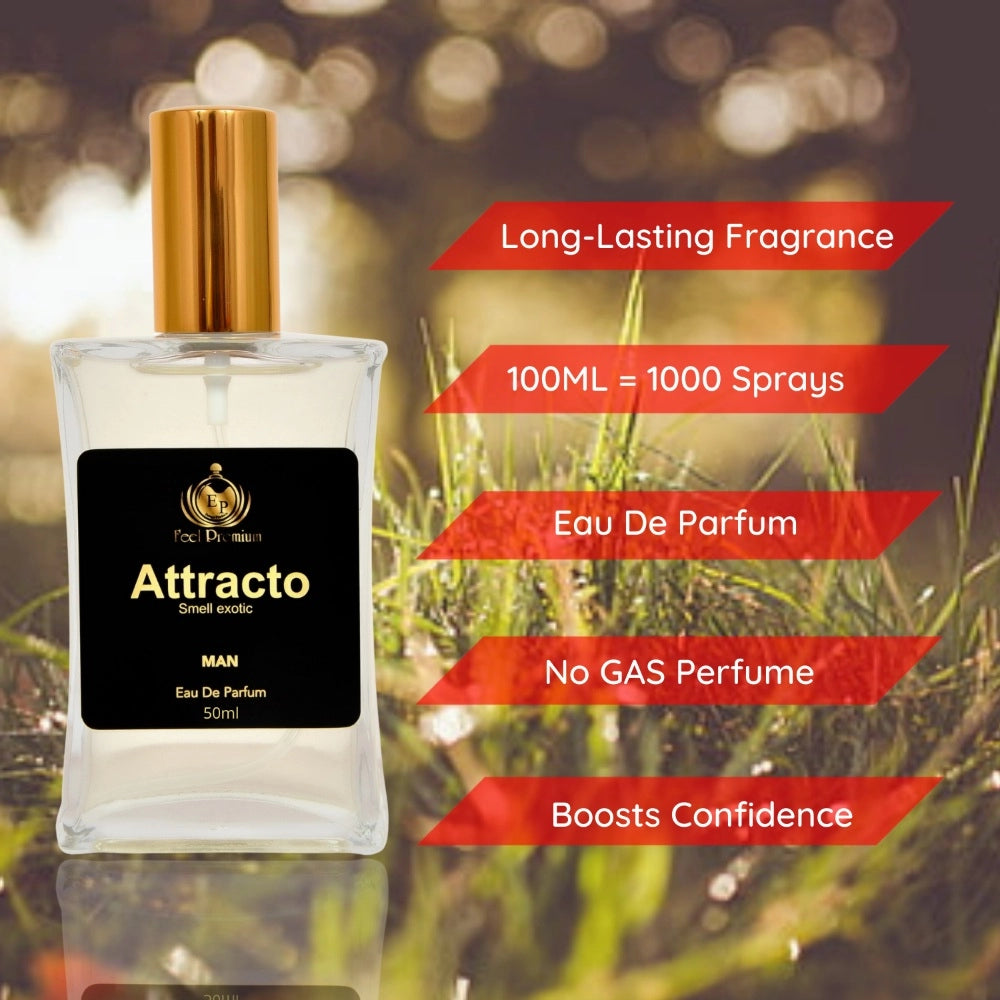 Europa Attracto 50ml Perfume Spray For Men