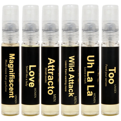 Europa Combo Of 6 Unisex Pocket Perfume Sprays For Men And Women