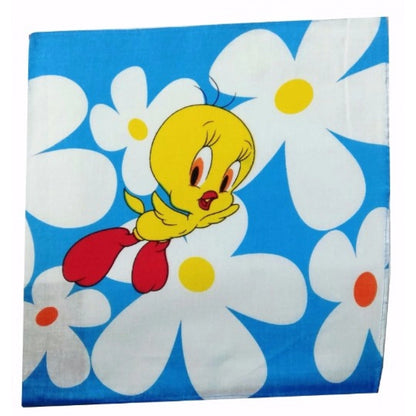 Pack Of_6 Yellow Duck Medium Size Handkerchiefs (Color: Assorted)