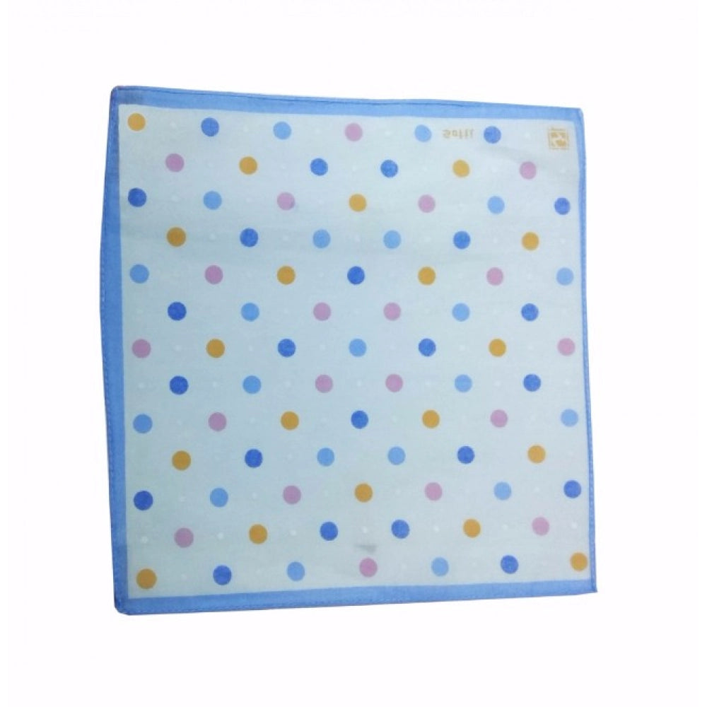 Pack Of_6 Dot Fashion Medium Size Handkerchiefs (Color: Assorted)