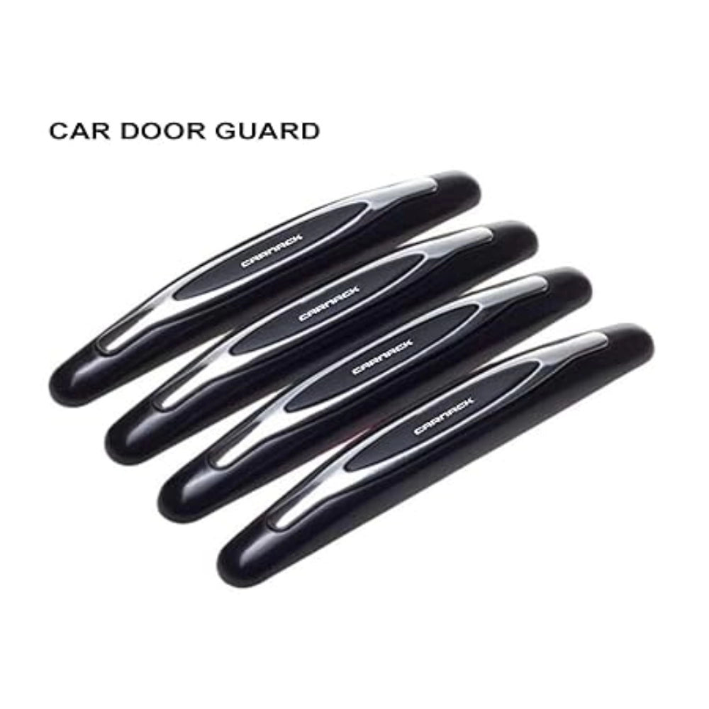 Pack Of 4 Compact Microfibre Car Door Guard (White)