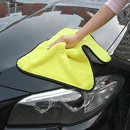 Microfiber Cloth Yellow And Black (Yellow And Black)