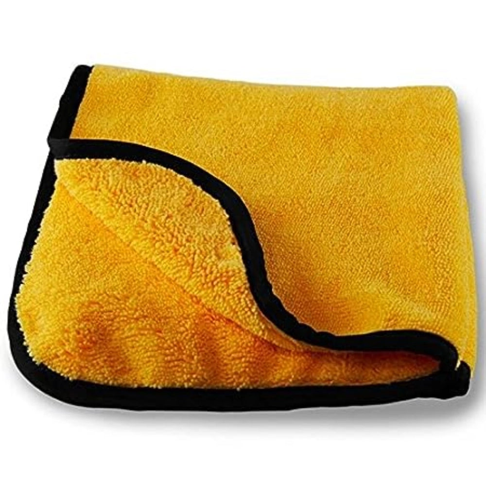 Microfiber Cloth Yellow And Black (Yellow And Black)