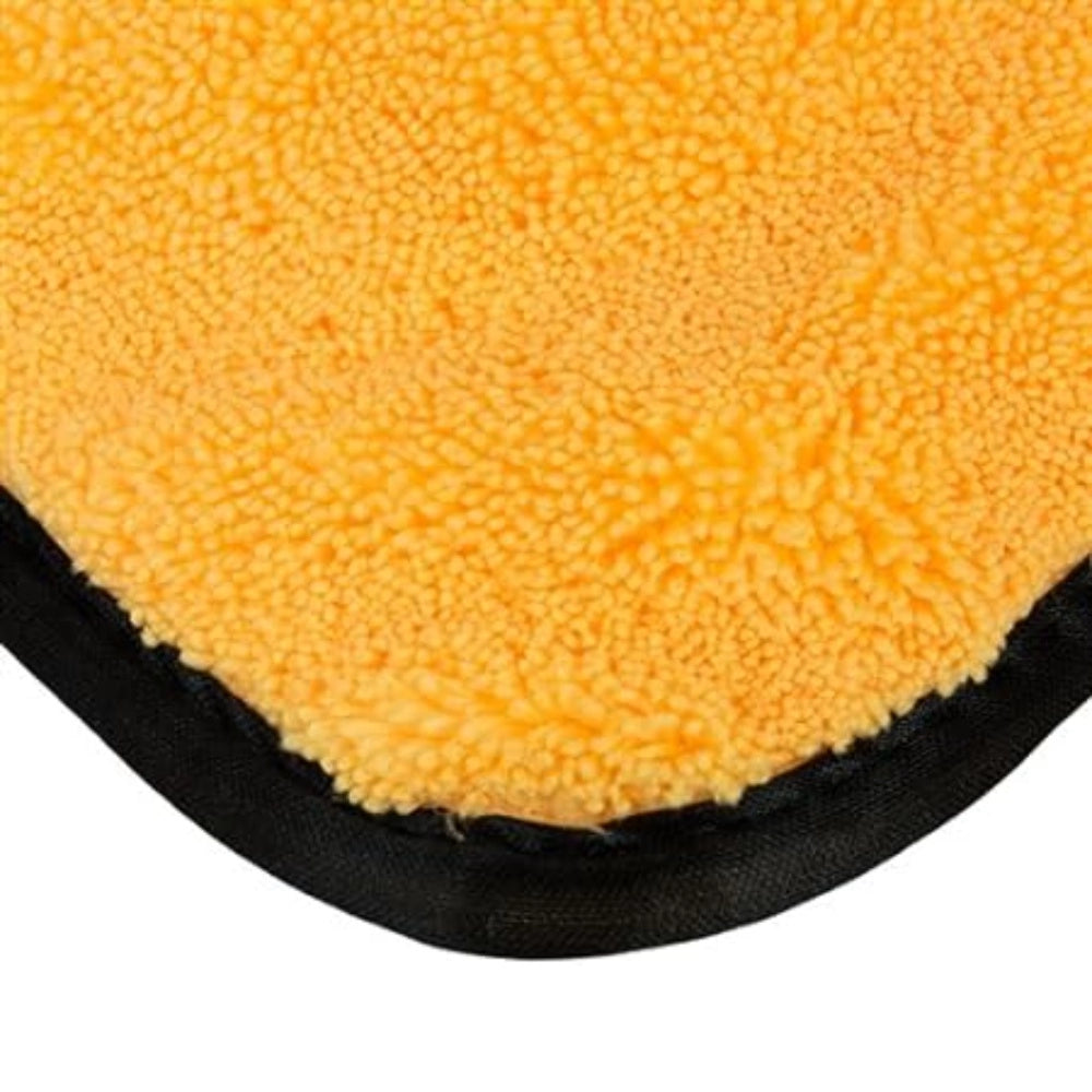 Microfiber Cloth Yellow And Black (Yellow And Black)