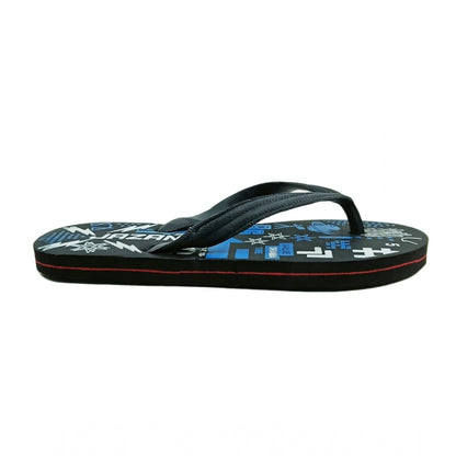 Generic Unisex Printed Lightweight Flip-Flop Hawai Slipper (Blue)