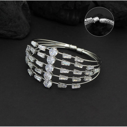 Generic Silver Color Moon Stone Kids Bracelet Adjustable Bracelet