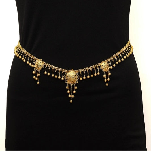 Generic Women's Gold Plated Kamarband Waist Belt For Women//Girls Adjustable Chain