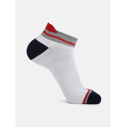 5 Pairs Unisex Casual Cotton Blended Printed Ankle length Socks (Assorted)