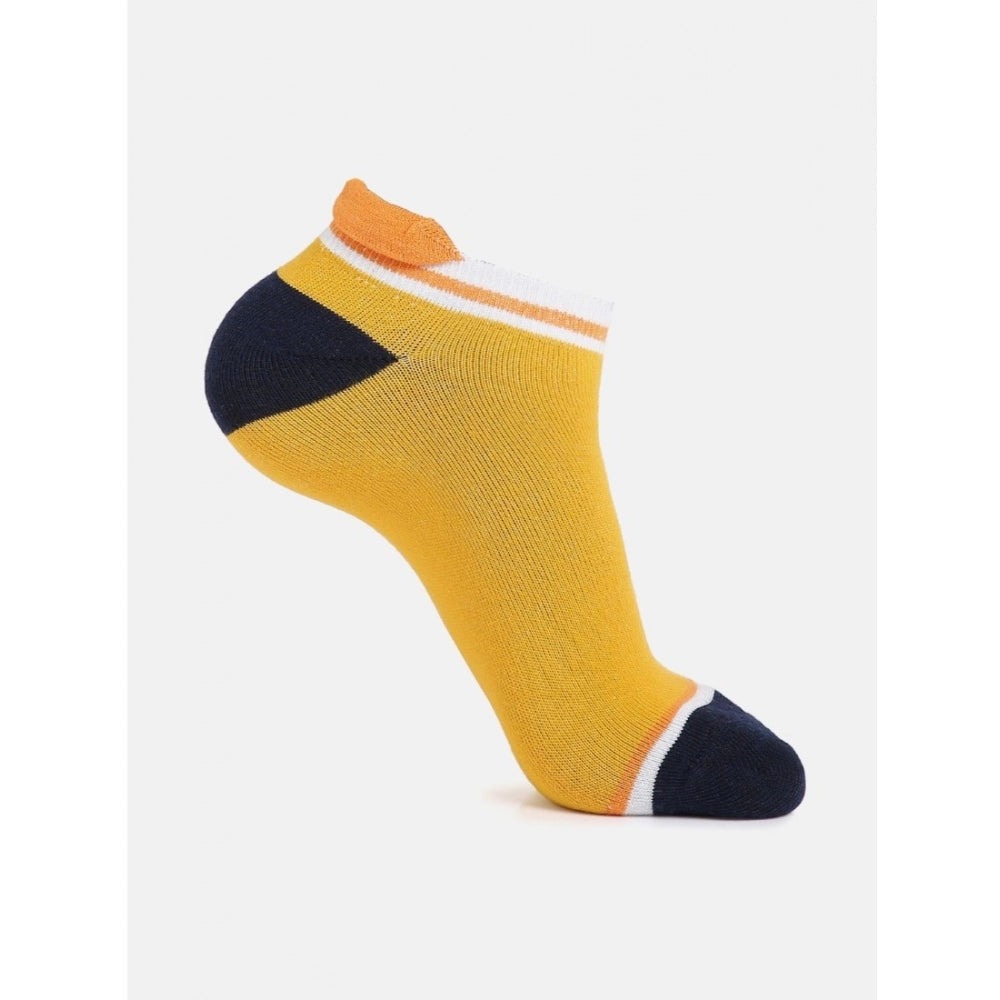 5 Pairs Unisex Casual Cotton Blended Printed Ankle length Socks (Assorted)