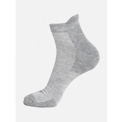 5 Pairs Unisex Casual Cotton Blended Solid Ankle length Socks (Assorted)