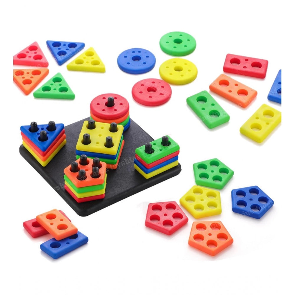 Fun And Learning Geometrics Square-Educational Learning Toy (Assorted)