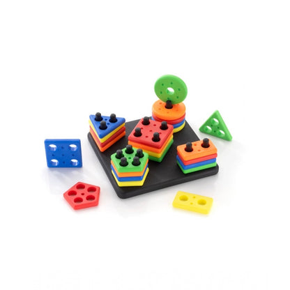 Fun And Learning Geometrics Square-Educational Learning Toy (Assorted)