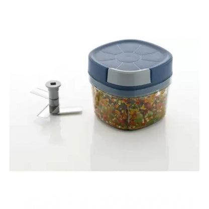 Square Shape Manual Handy Chopper (600ML) (Assorted)