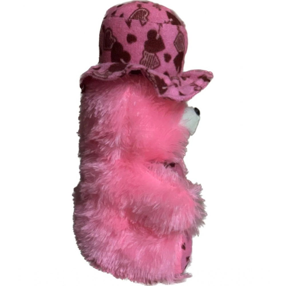 Cap Teddy bear (Pink)