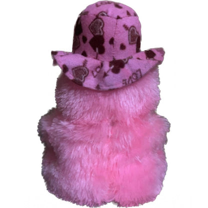 Cap Teddy bear (Pink)