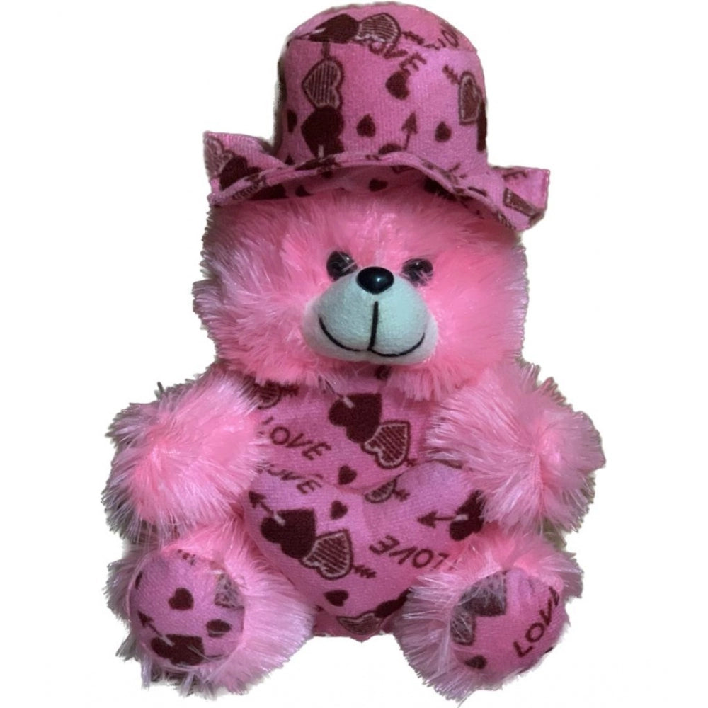 Cap Teddy bear (Pink)