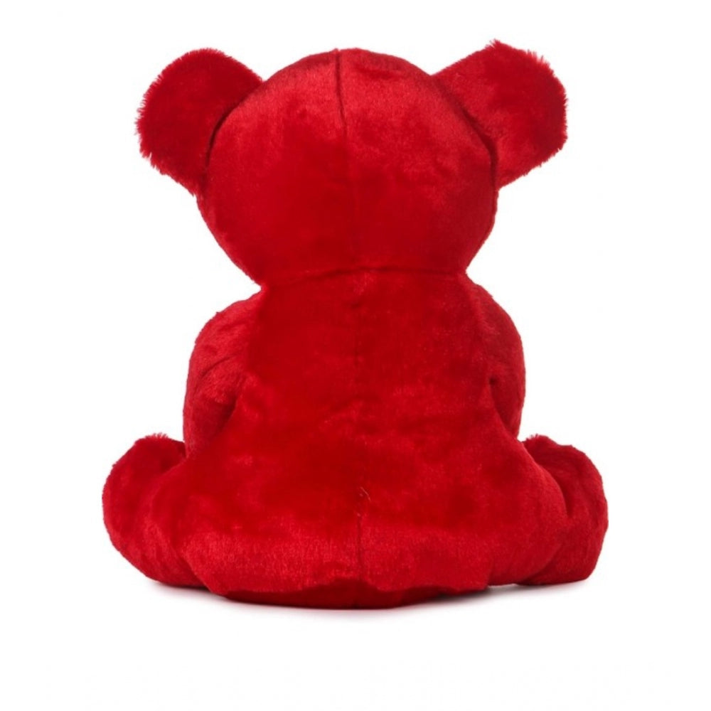 Mother And Baby Teddy Bear (Red)