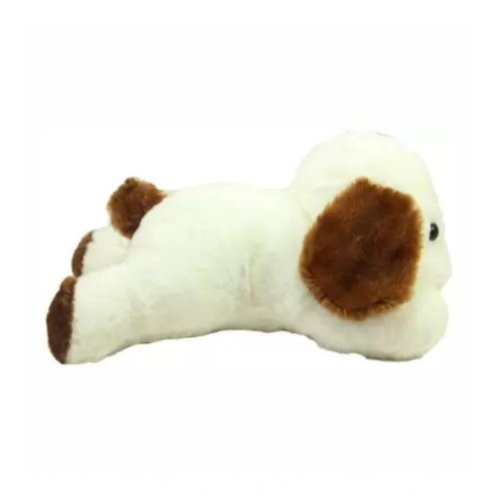 Dog Stuffed Plush Animal Toy (White)