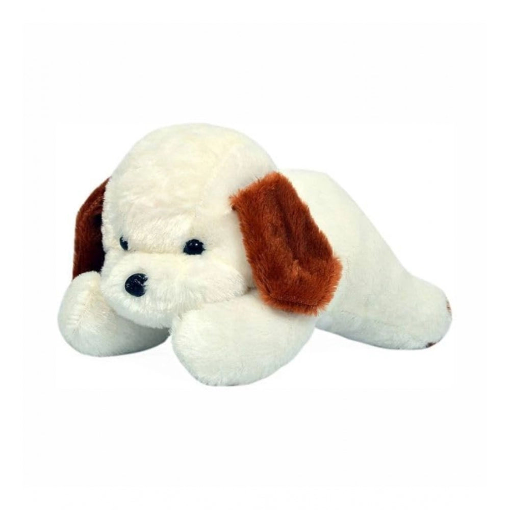 Dog Stuffed Plush Animal Toy (White)