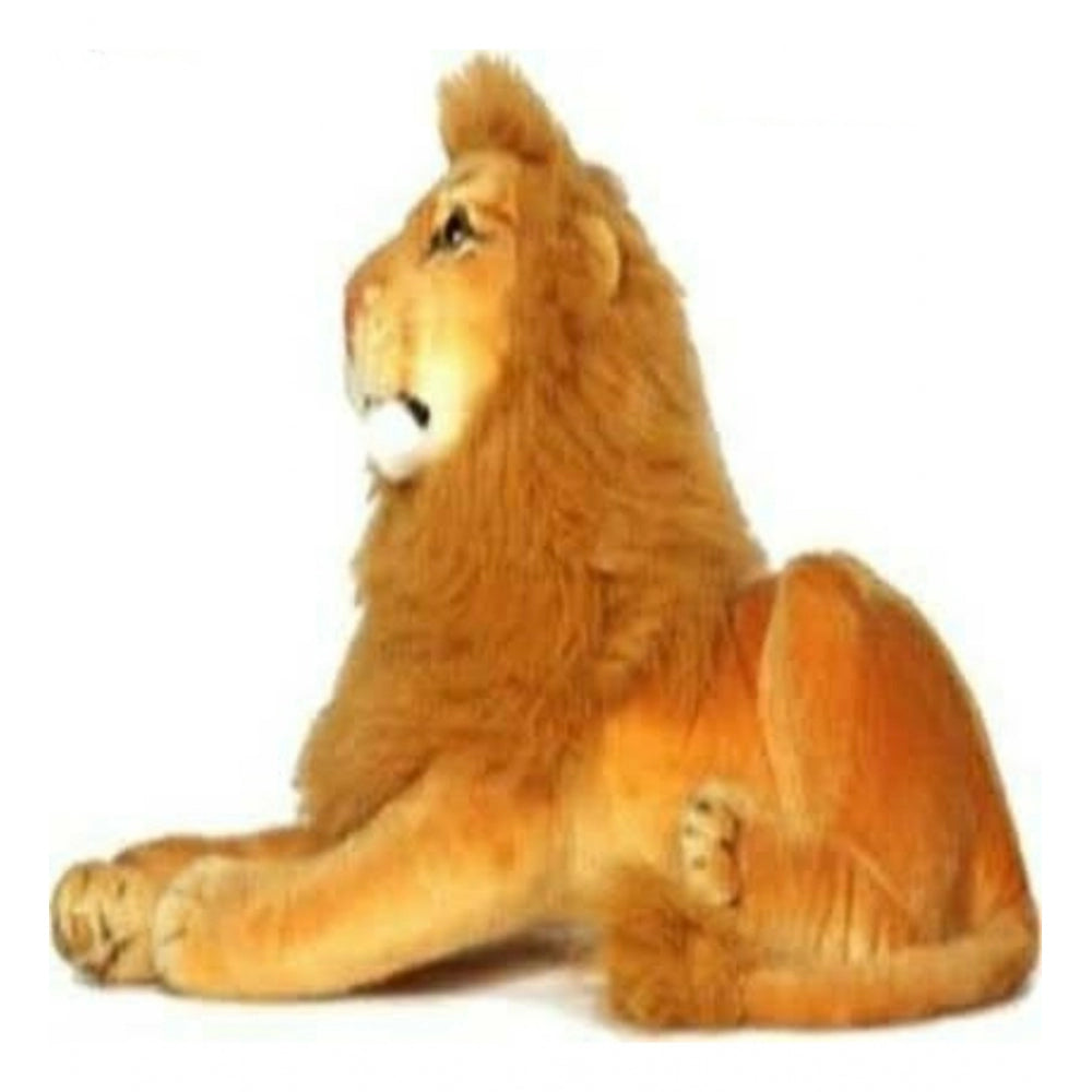 Gujrati Lion Stuffed Plush Toy (Brown)