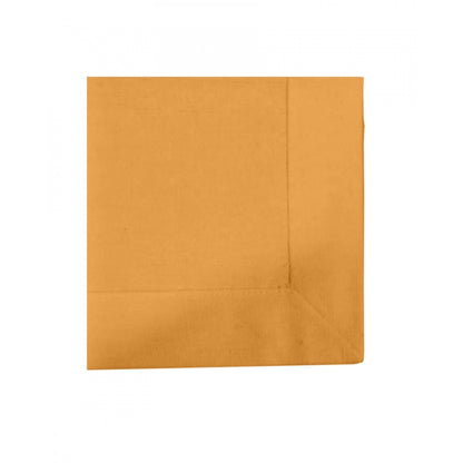 Solid Cotton Napkins Sets (Dark Yellow)