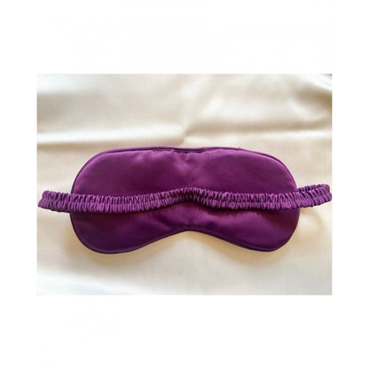 Solid Satin Silk Eyemasks (Purple)