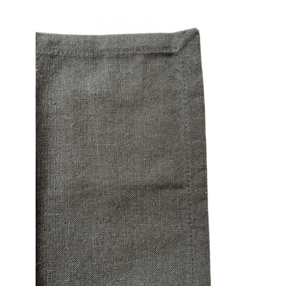 Solid Cotton Napkins Sets (Grey)