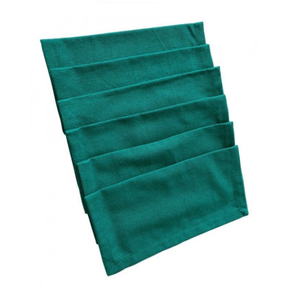 Solid Cotton Napkins Sets (Green)