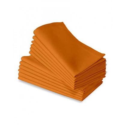 Solid Cotton Napkins Sets (Orange)