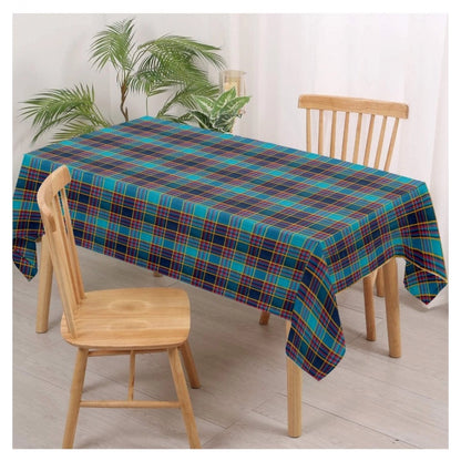 Checked Cotton Checks Table Cloth (Multicolor)