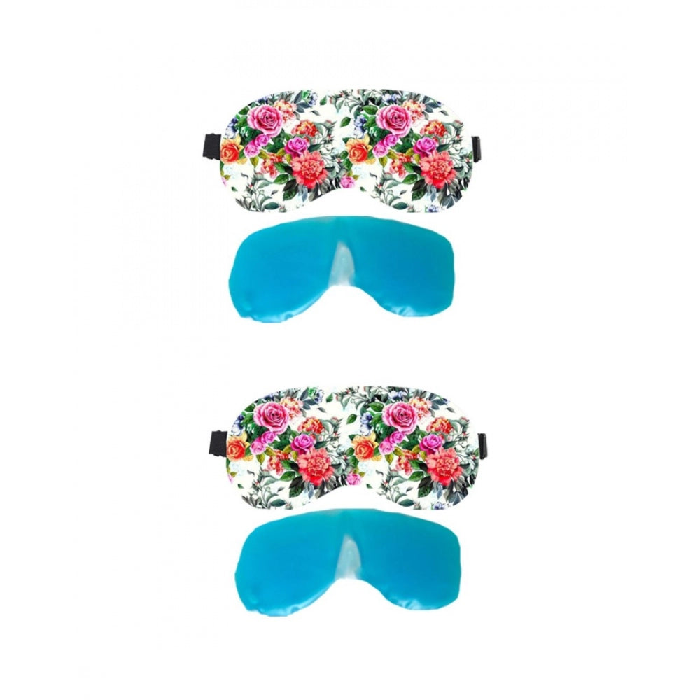 Printed Polyester Eyemasks (Multicolor)