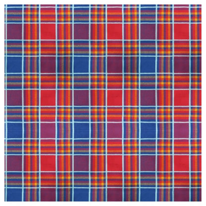 Checked Cotton Checks Table Cloth (Multicolor)