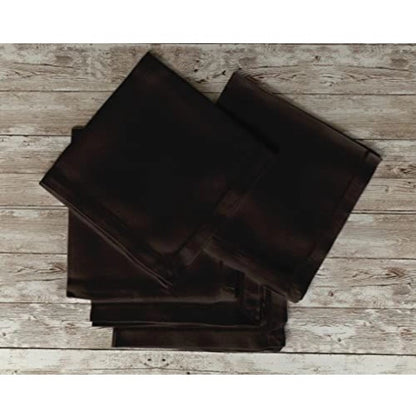 Solid Cotton Napkins Sets (Brown)