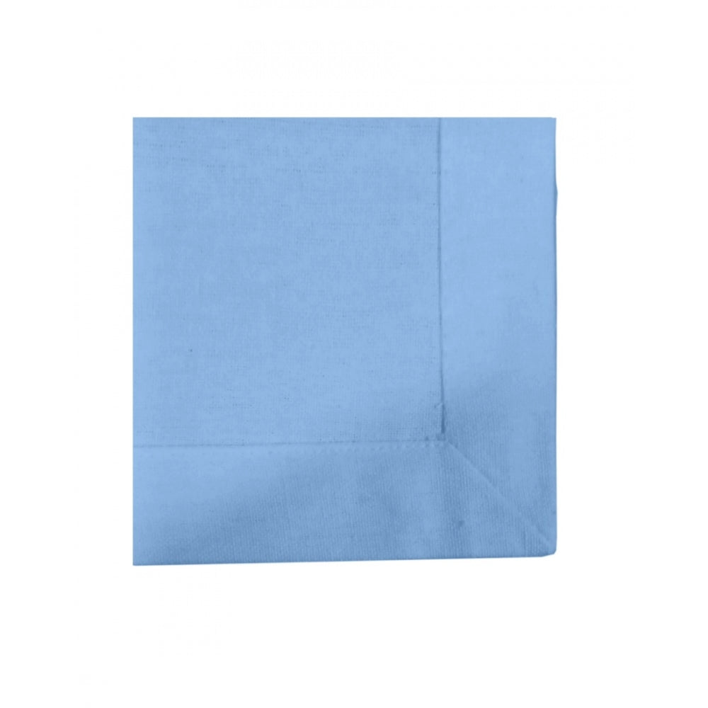 Solid Cotton Napkins Sets (Sky Blue)