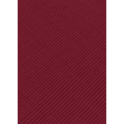 Ribbed Cotton Table Runners (Maroon)