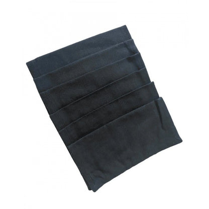 Solid Cotton Napkins Sets (Black)