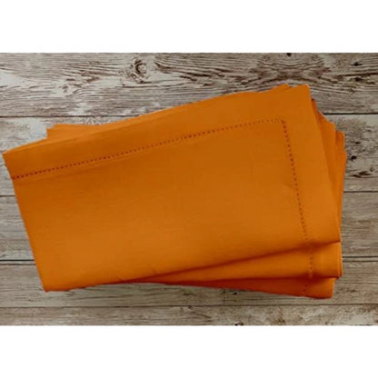 Solid Cotton Napkins Sets ( Orange)