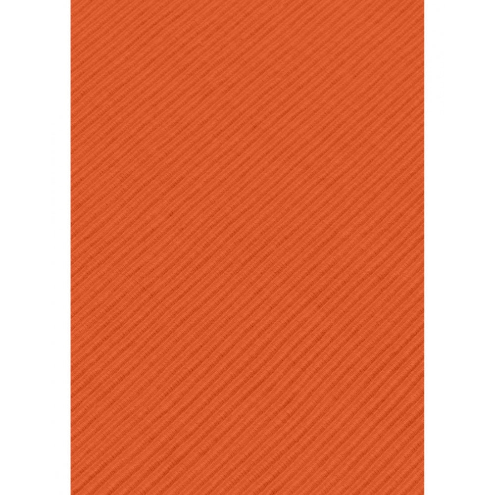 Ribbed Cotton Table Runners (Orange)